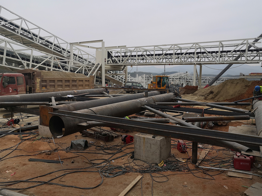 泉州螺旋钢板仓湛江5000吨项目进展